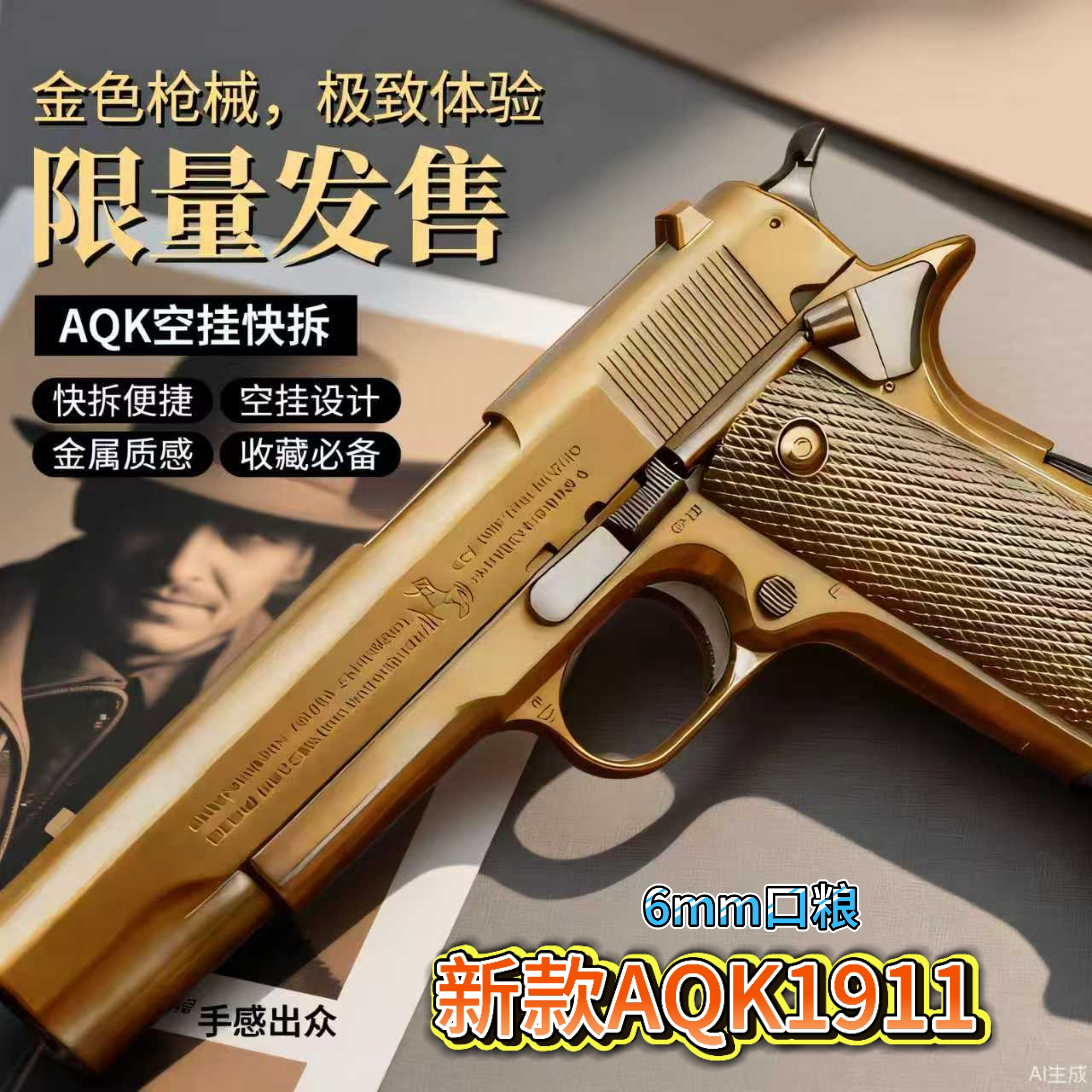 空挂快拆内外全金丝滑流畅