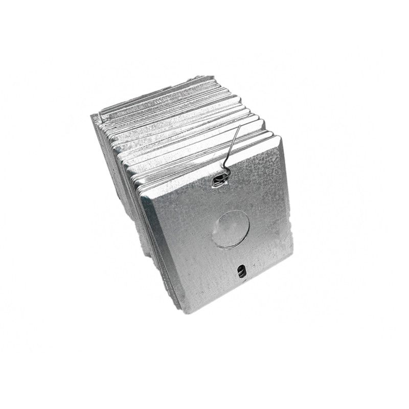 千只装86型底盒铁盖板金属接线盒八角盖板暗盒盖板开关盒装饰面板