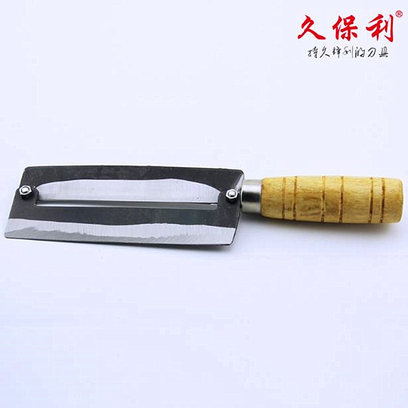 久保利广式左手刨刀山东老式加重夹钢左手甘蔗刀左撇子专用削皮刀