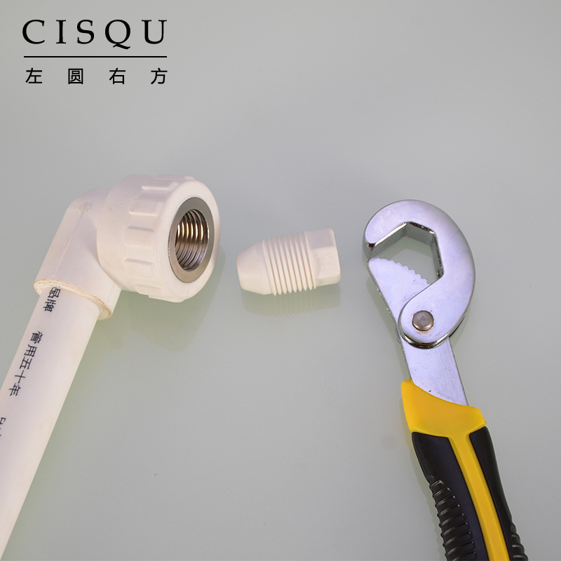 20PPR外丝堵头25/32水管丝堵管件4/6分1寸带垫圈外内牙管堵帽配件