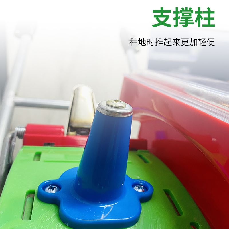 明发牌手推多功能玉米菜籽豆类花草药播种器滚轮轱辘点播器穴播器