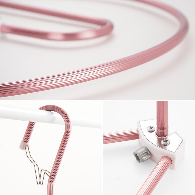 晾被子神器螺旋防风晾衣架阳台家用大衣架旋转挂晒凉床单被罩速干