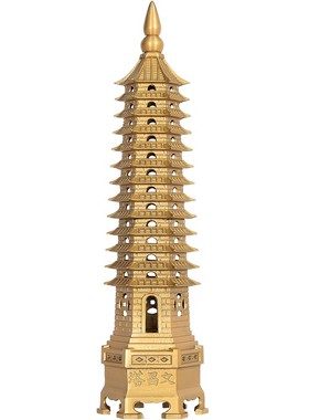 铜文昌塔13层纯铜文昌塔摆件九层十三层塔房客厅