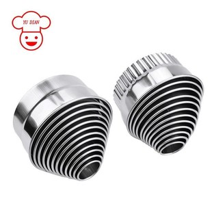 加厚圆形不锈钢切模具切花边馄饨饺子皮圆模家用手工大号压皮神器