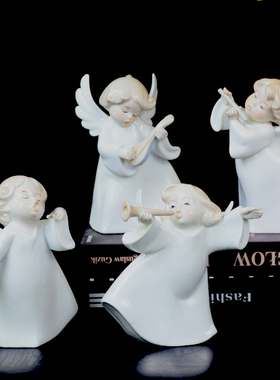 可爱娃娃摆件家居摆设隔断高温陶瓷书桌少女房间装饰送闺蜜礼物