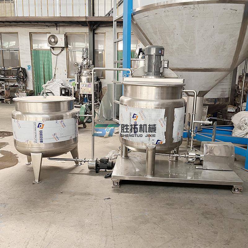 不锈钢电加化热搅化拌罐工拌桶日洗衣液搅拌ZB-0707罐糖搅浆蜂蜜