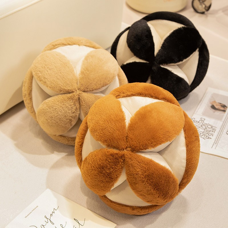 ins可爱波西米亚风抱v枕异形绣球靠抱枕超软飘窗加厚腰靠