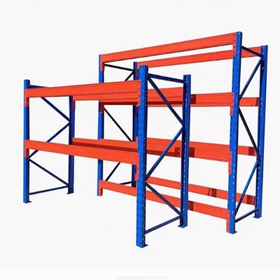 重型仓储货架加厚托盘大型工厂工业仓库横梁式高位库房置物架多层