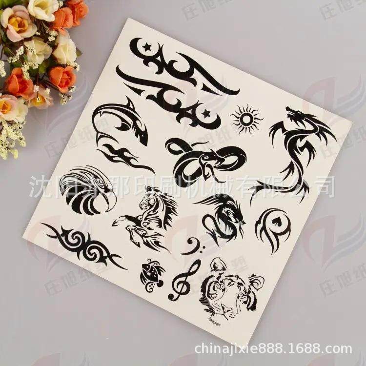 纹身贴图案文字印刷机 反光贴丝网印刷机生产厂家