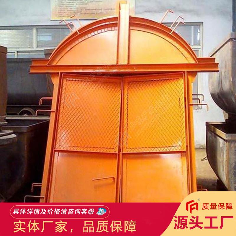 供应2.1*2.0巷道防火栅栏门 煤矿用防火栅栏通风两用门设备
