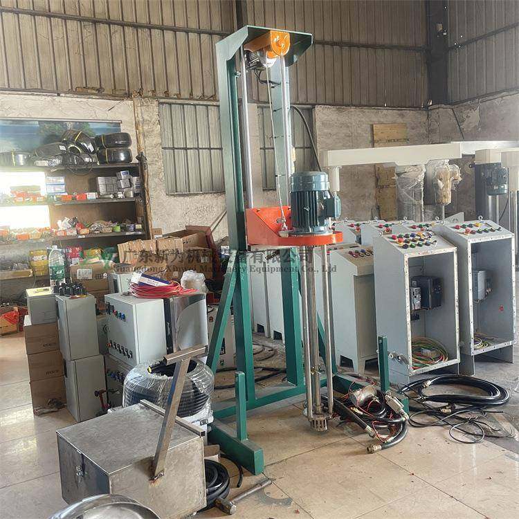 东莞厂家直供树脂颜料搅拌机 剪切式升降分散机 胶水颜料搅拌机