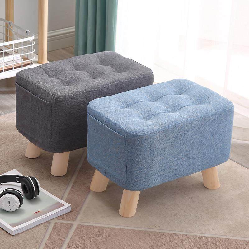 布艺小板凳家用矮凳子换鞋凳客厅门口沙发坐凳网红坐墩简约小椅子,住宅家具,矮凳,淘宝优惠券,粉丝福利购,淘宝优惠卷