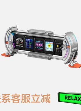 Divoom点音时光之门辉光管时钟生日礼物男生桌搭像素时光灯任意屏