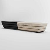 意式 轻奢床尾凳卧室家用门口换鞋 凳客厅沙发长条凳子设计师皮墩