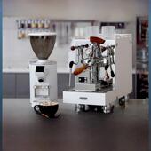 Gimoling 6010咖啡机意大利半自动家用蒸奶发泡E61变压器冲泡头