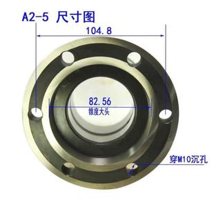 数控车床筒夹640轴头高精度夹头a2 配筒夹通5座A2套5 车床