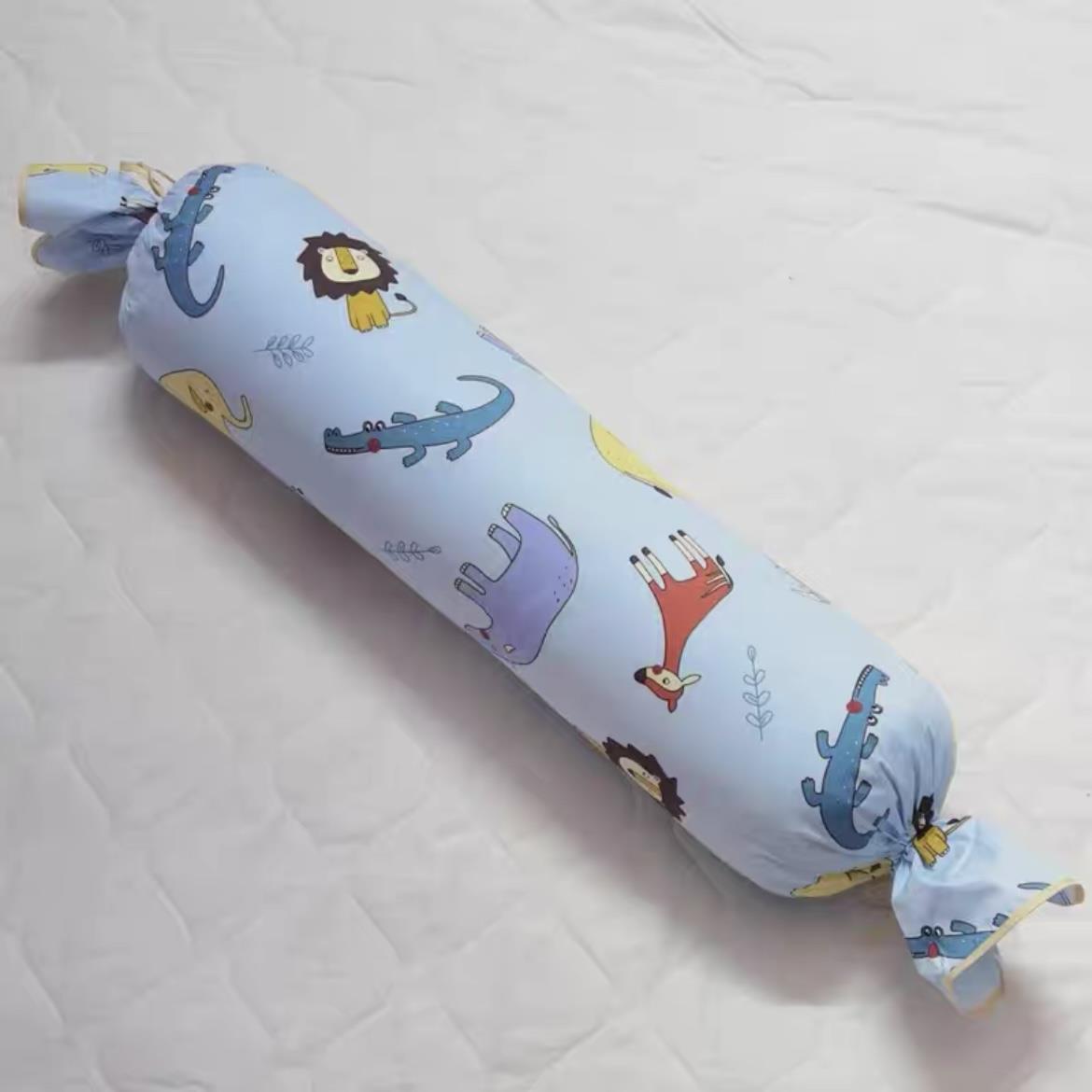 圆柱长抱枕套不含芯长条睡觉纯棉抱枕套等身大抱枕套全棉圆柱形款