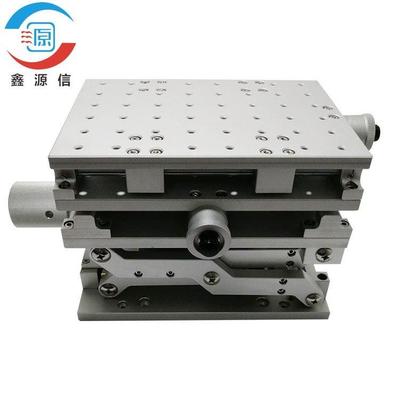 三维升降平移台银色150x210 xyz实验室光学平台 可携式三维工作台