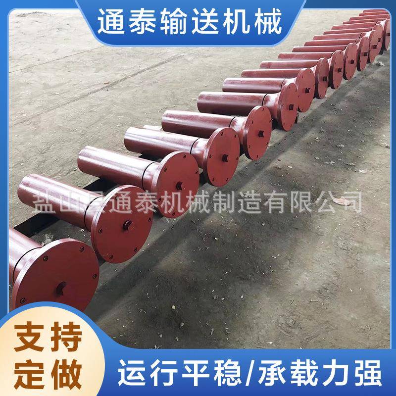 防跑偏摩擦头喇叭头托辊摩擦上下调心托辊平行槽型锥形托辊厂家