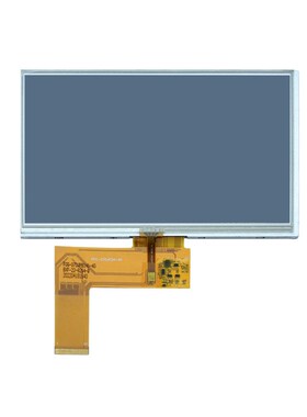 7寸TTL 40Pin 800s*480车载导航人机界面 电阻触摸一体 液晶触摸