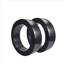 透明pet塑钢打包带1608 绿F色重20kg无纸芯塑料打包带 1910黑