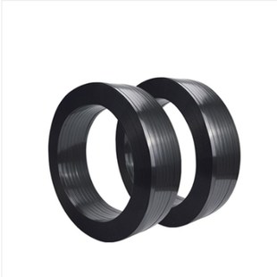 透明pet塑钢打包带1608 绿F色重20kg无纸芯塑料打包带 1910黑