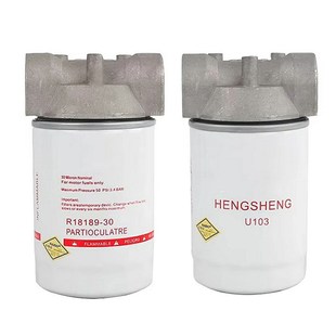 BT371 U103 HDF6117v 燃油滤清器滤总成 R18189 柴油加油机