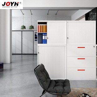 卷门柜钢制铁皮办公拆装卷门文件柜办公室资料档R案卷门柜厂家直