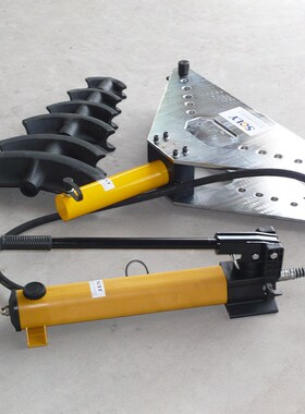 索力厂家销售黄色分体式手动液压弯管机 4寸电X动液压弯管机
