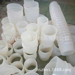 硅胶软连接 定制变径大口径波纹硅胶F管接头 振动筛机出料口软连