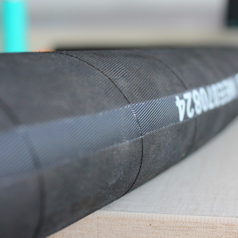 钢丝缠绕橡胶软管大口径液压软管超高压油管石R油钻探胶管及总成