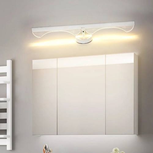 北欧风可旋转镜前灯简约浴室梳妆台灯衣柜过道灯高效护眼化妆灯