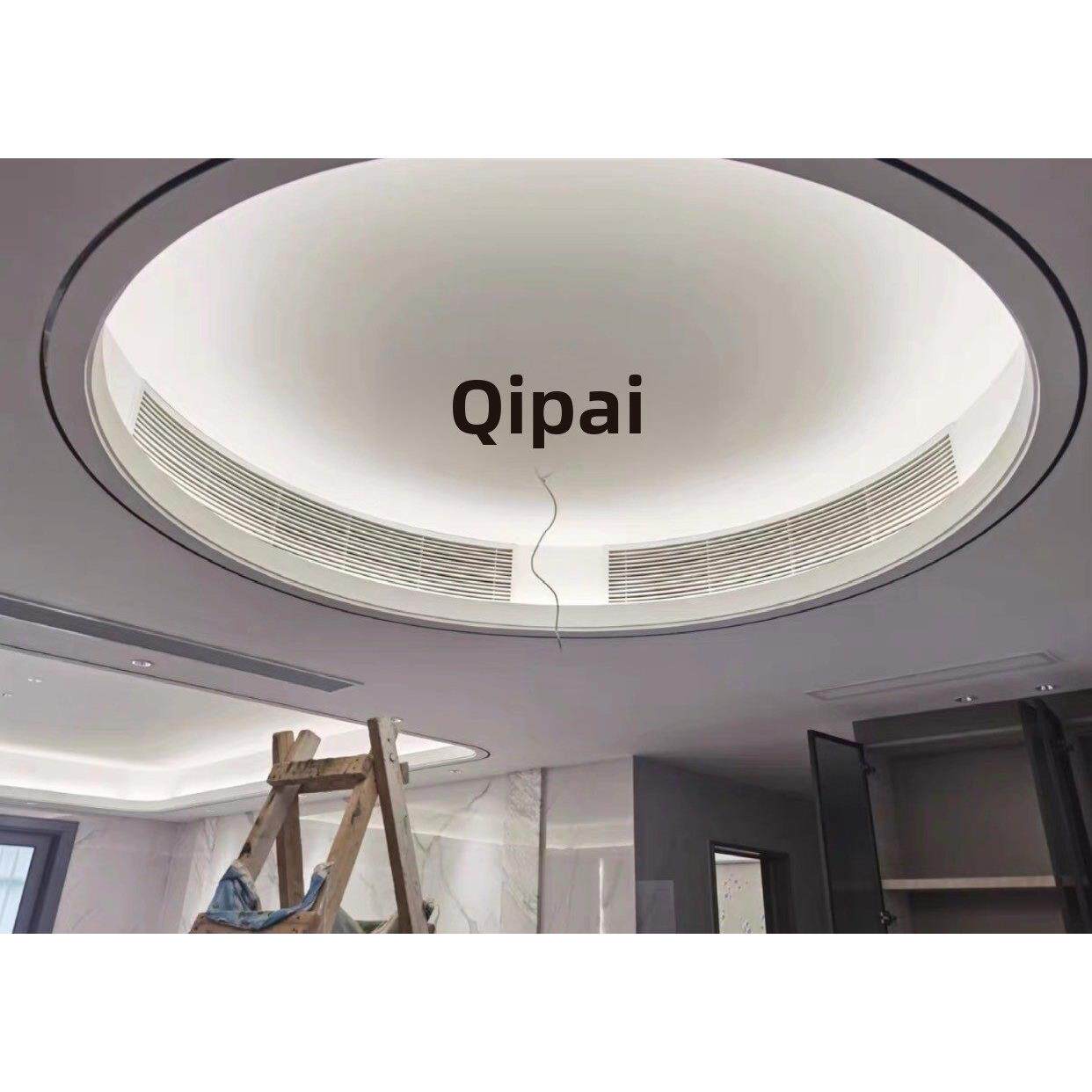 厂家定制中央空调条形出风口百叶格栅Abs铝合金异形扇形弧形出风