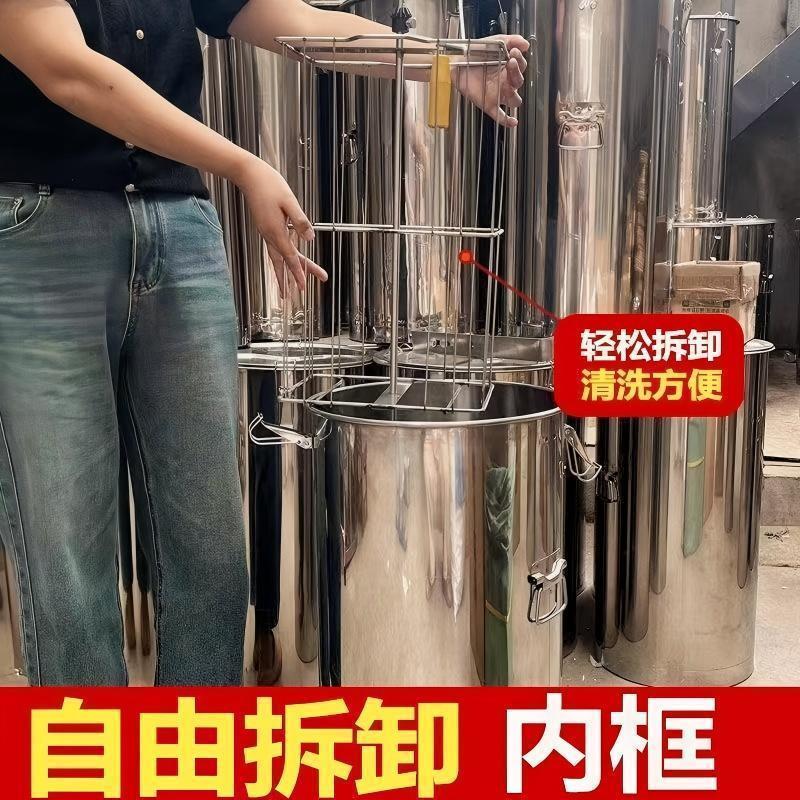摇蜜机304全不锈钢加厚无缝摇蜜机蜂蜜分离机摇蜂蜜机打糖机