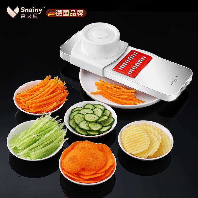 擦丝器家用厨房切削土豆丝刨丝器萝卜薯条片切菜机切丝神器多功能