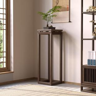 中式北美黑胡桃木花架客厅落地实木新款户外庭院一体高级不占地方