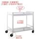 便携摆摊折叠小推车可手拉夜市地摊移动货架烤肠冰粉促销 广告定制