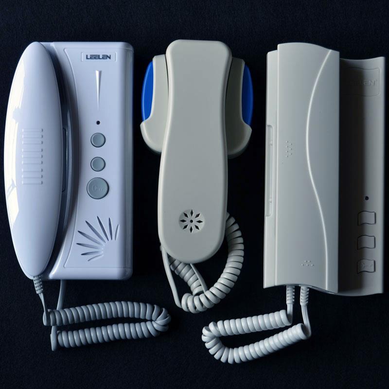 立林LEELENJB-2201F03四线非可视开锁分机编码对讲门铃JB-2001F06