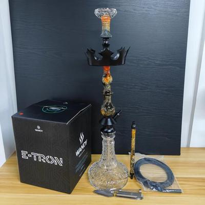 跨境阿拉伯水烟 铝合金树脂水烟 皇冠造型水烟 hookah水烟壶