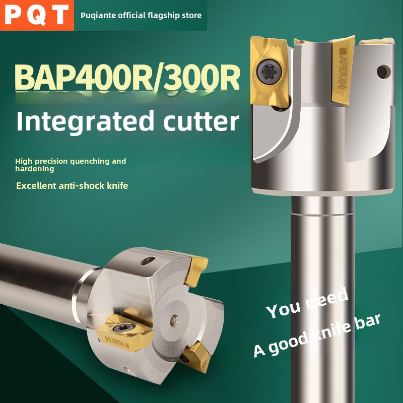 Pqt数控小柄铣刀杆400R收缩柄直角刀杆300R立铣刀R0.8薄柄C16柄20
