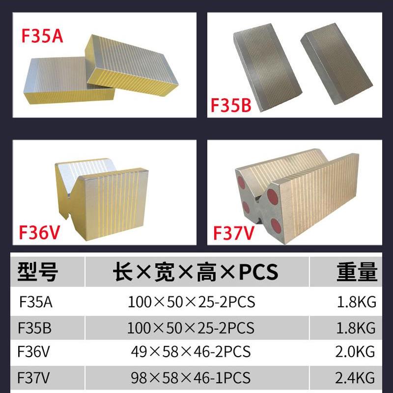 磨床导磁块f35a f35b永磁吸盘过磁器方形无磁粗目细目磁盘过磁块