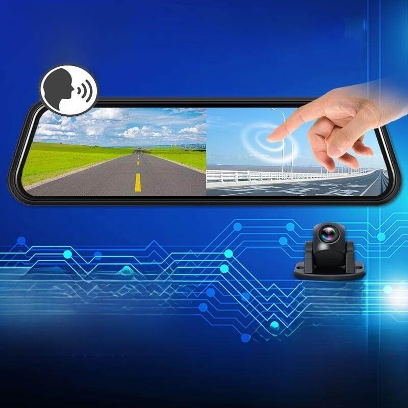 现场V9Max流媒体全屏记录仪2K高清夜视前后双录4K高清V25pro