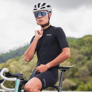 排汗速干自行车山地公路车衣服装 套装 备 骑行服男短袖 SWG铭胜夏季