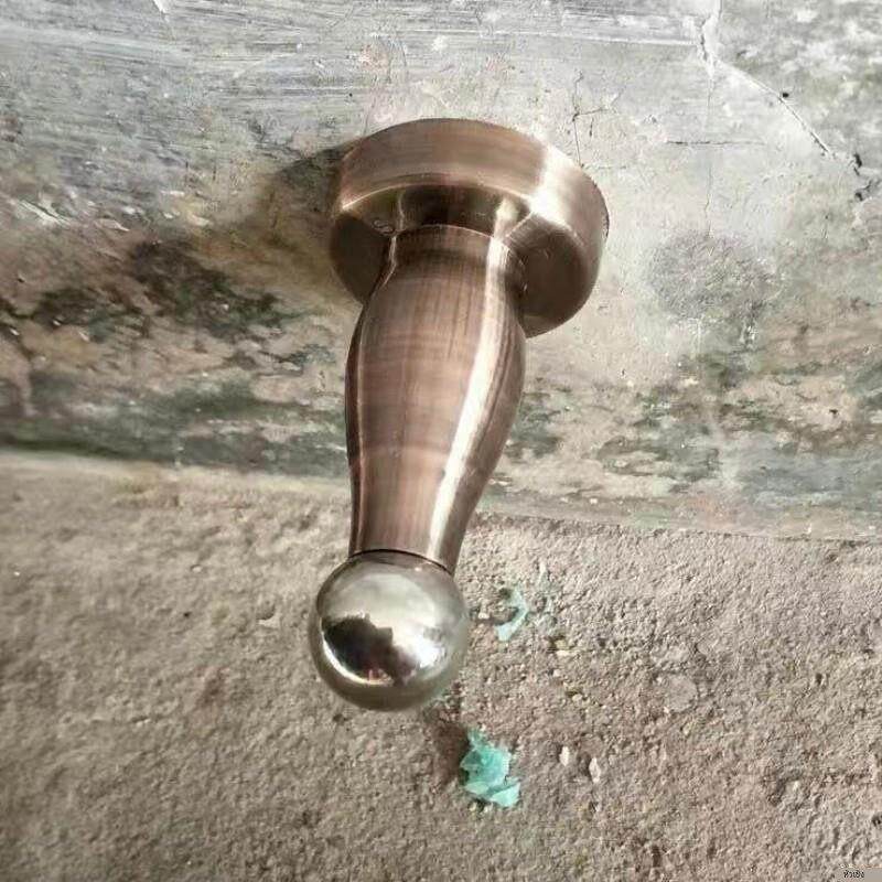 防碰门吸防撞强磁地吸卫生间卧室墙吸门阻挡黑色室内不锈钢两用.