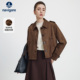 新款 Navigare意大利小帆船短装 单夹克女士2025秋季 通勤风复古外套
