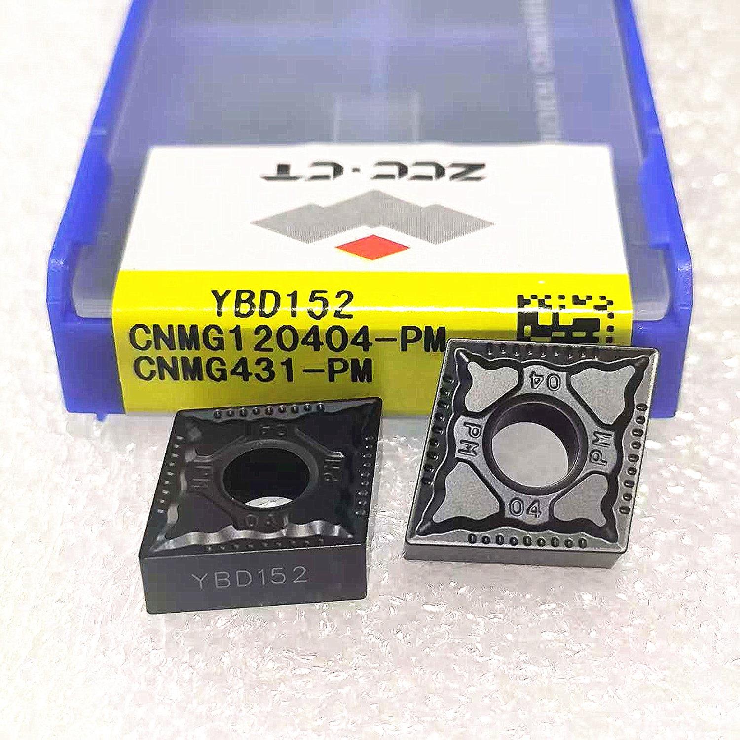 株洲钻石菱形数控车刀片CNMG120404/08-PM YBC251YBD刀粒原厂正品