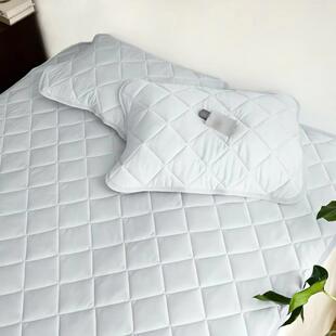 外贸出口韩国夏季冷感床垫薄垫子软垫冰丝凉感防滑透气可机洗吸湿