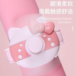 USB小型迷你可爱充电手腕风扇 手表风扇学生儿童便携式
