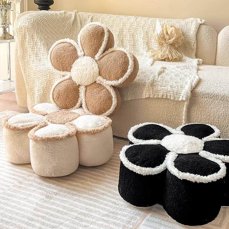 坐垫家用地上蒲团飘窗懒人榻榻米坐墩客厅沙发垫创意花瓣椅子抱枕,居家布艺,蒲团,淘宝优惠券,粉丝福利购,淘宝优惠卷