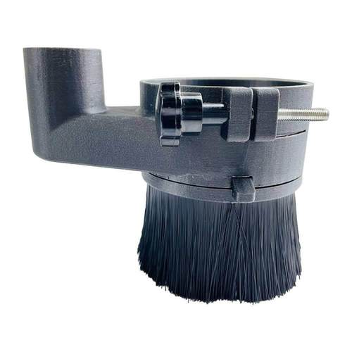 木工数控雕刻机吸尘罩毛刷52mm 65mm 80mm排尘罩主轴电机配件塑料